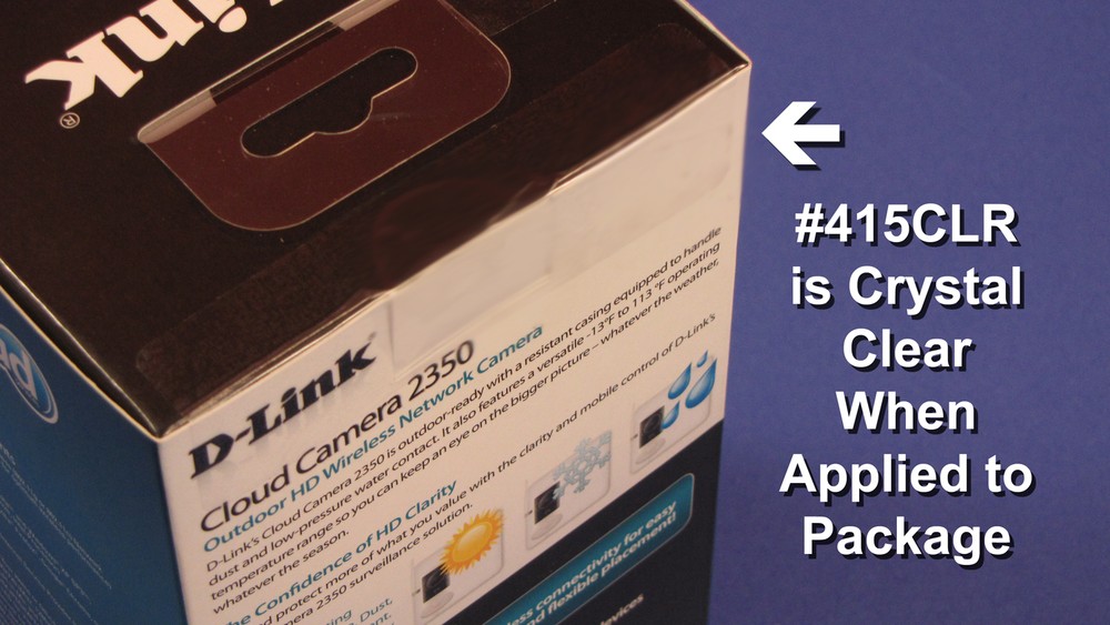 Clear Rectangular Labels 4" x 1.5" Standard Permanent Adhesive 500 Roll #415CLR