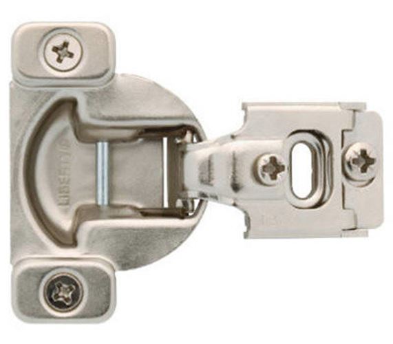 (24-Pack) 1/2" Overlay Compact Concealed Hinges W/ Screws & Instructions