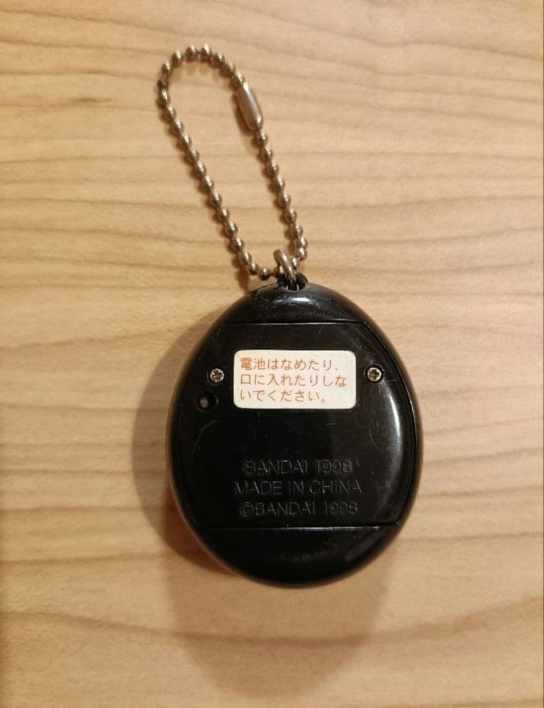 Bandai Deviltchi Devilgotchi Devil Tamagotchi Virtual Pet Black 1998 TMGC