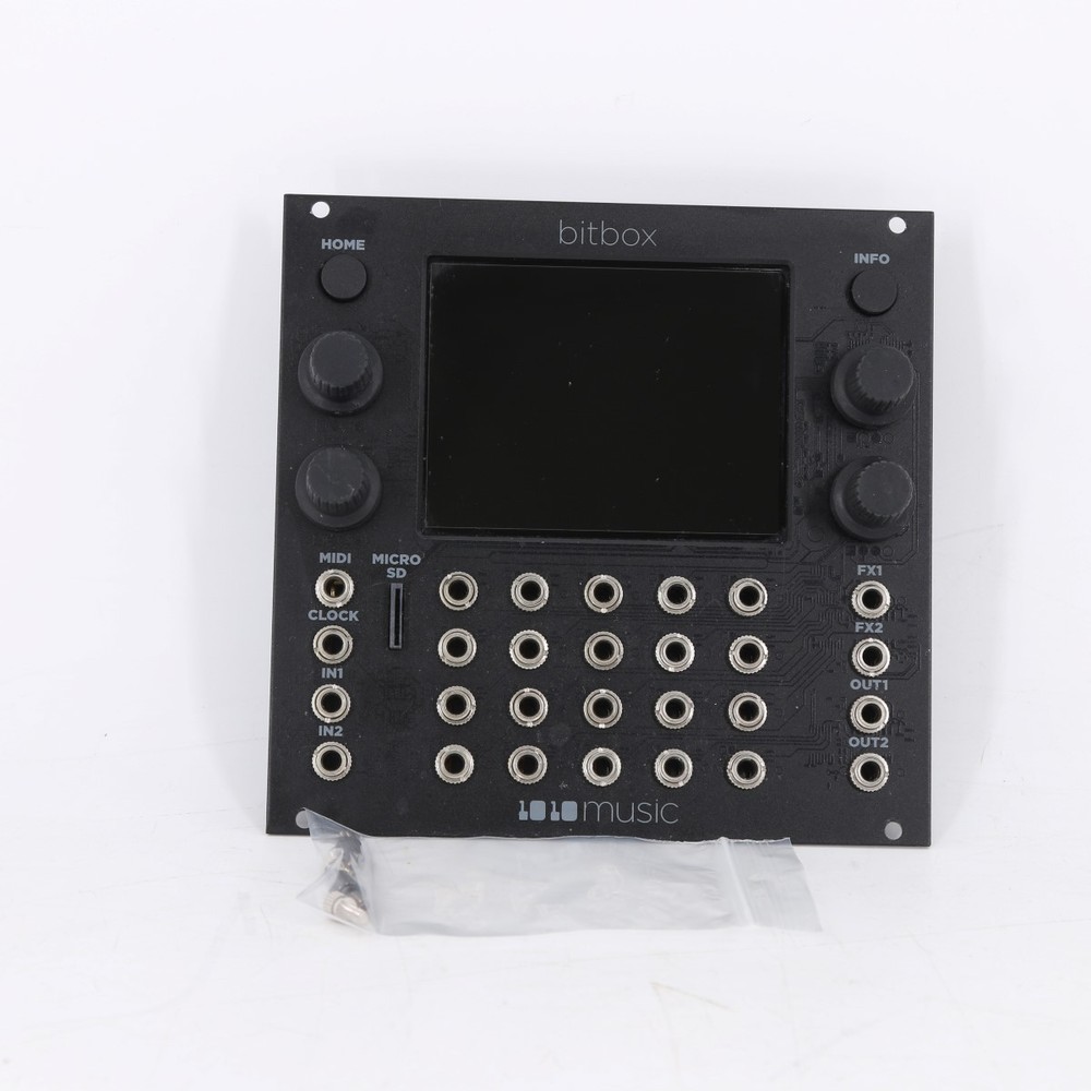 1010 MUSIC Bitbox Sampler MK2 Black Ed. Intuitive Sampling Module (FPP011698)