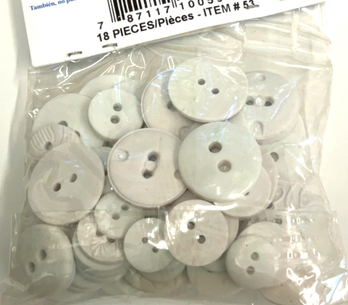 DRESS IT UP #53 - COLOR ME... WHITE - ASSORTED - 1 PACK