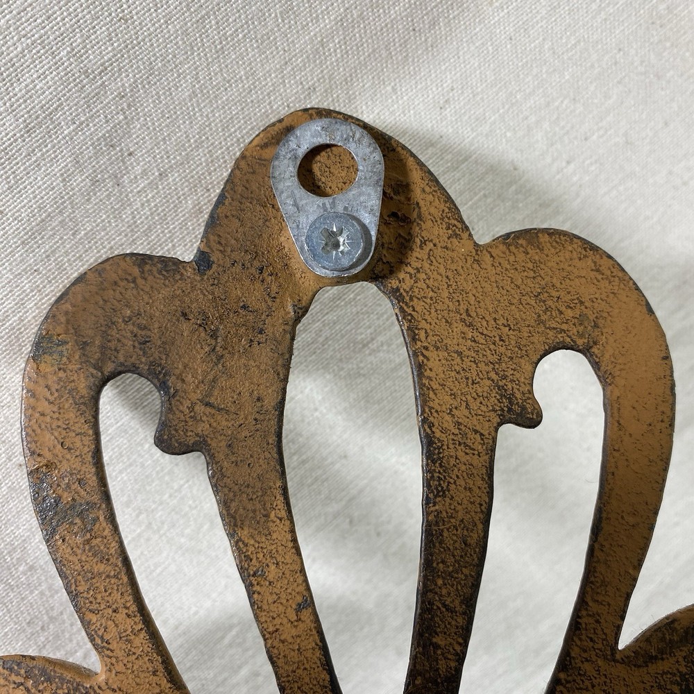 Cast Iron Wall Coat Hook 7”