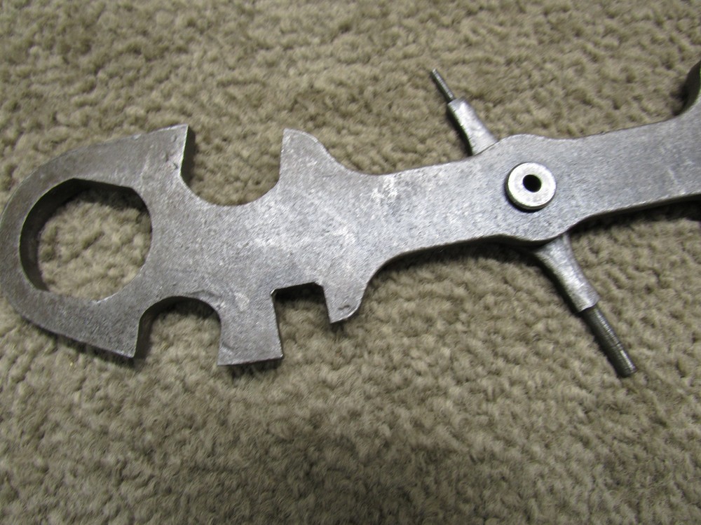 US WW2 Browning Combination Tool Wrench Part # C68334 Marked 30/50 Caliber