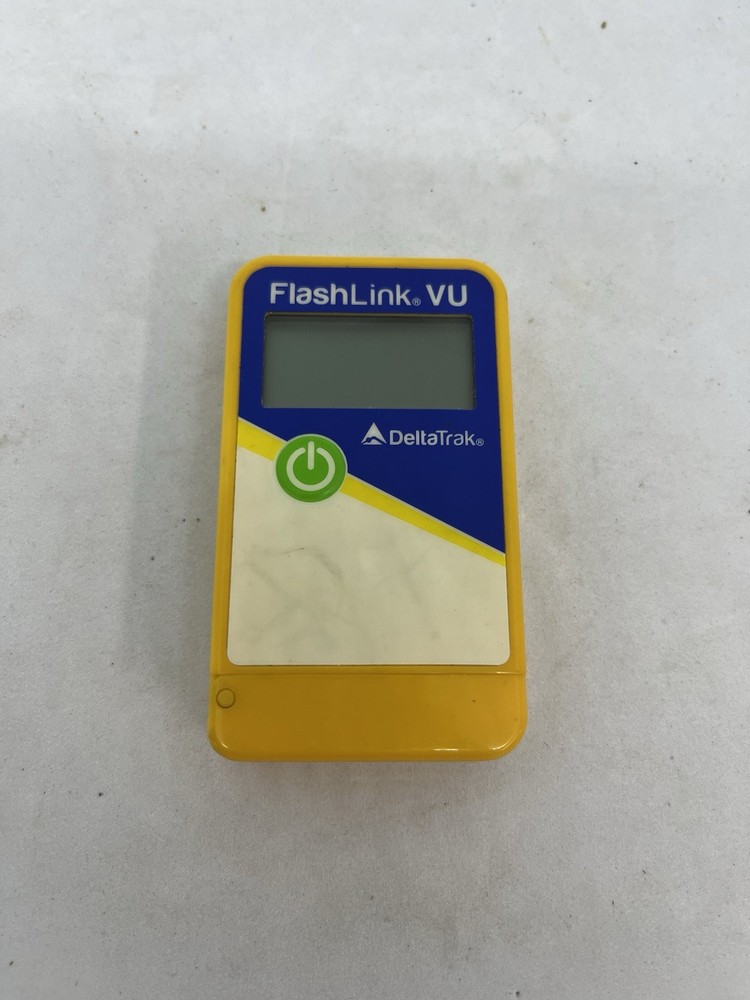 DeltaTrak FlashLink VU In-Transit Temperature Data Logger with LCD