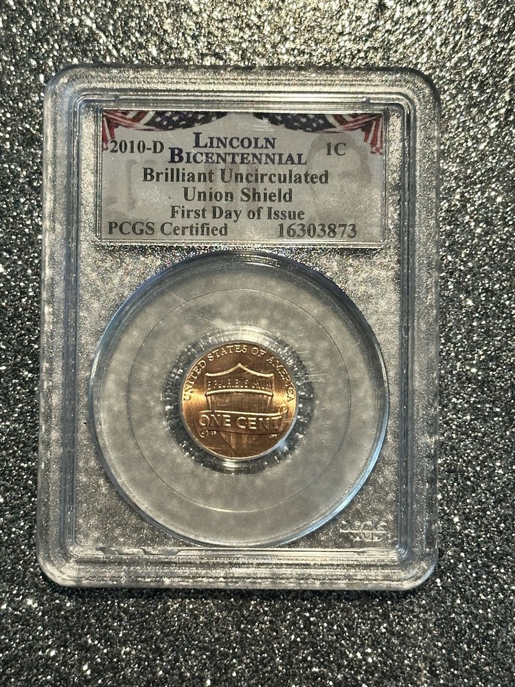 Lincoln Bicentennial Cent 2010-D 1C PCGS