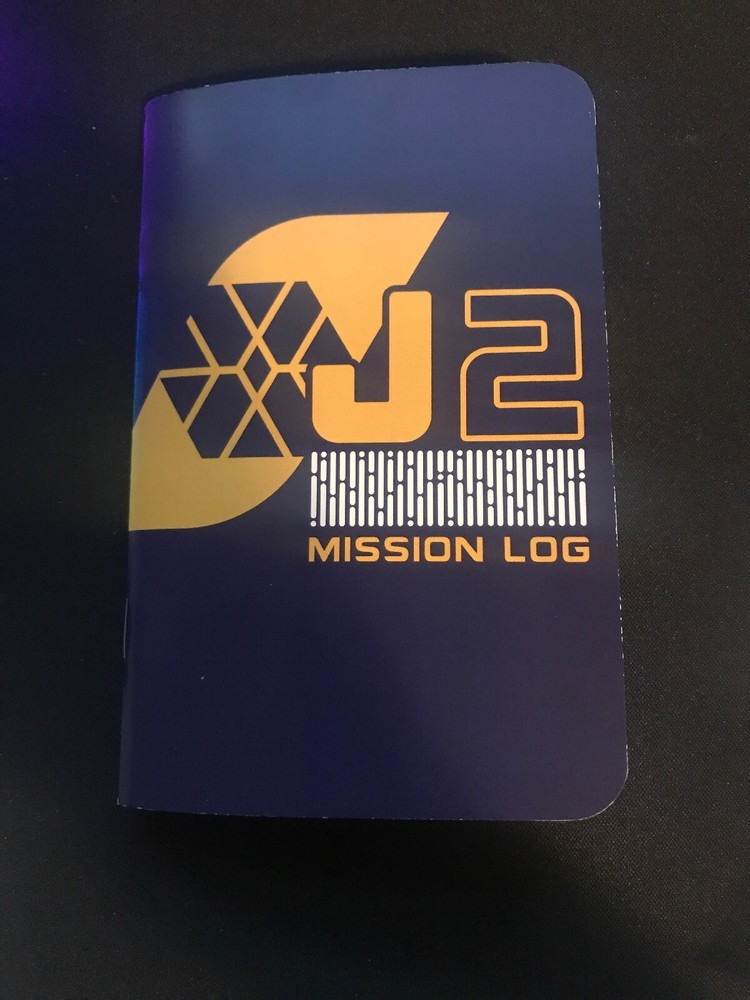 Loot Crate Lost in Space Jupiter 2 J2 Mini Notebook Note Pad Mission Log NEW