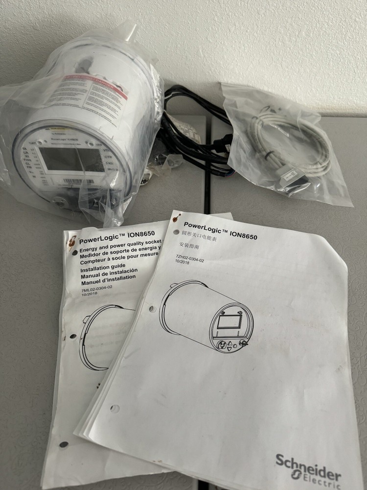Schneider Electric Square D ION8650 C 32mb Power Meter – New (missing/open box)