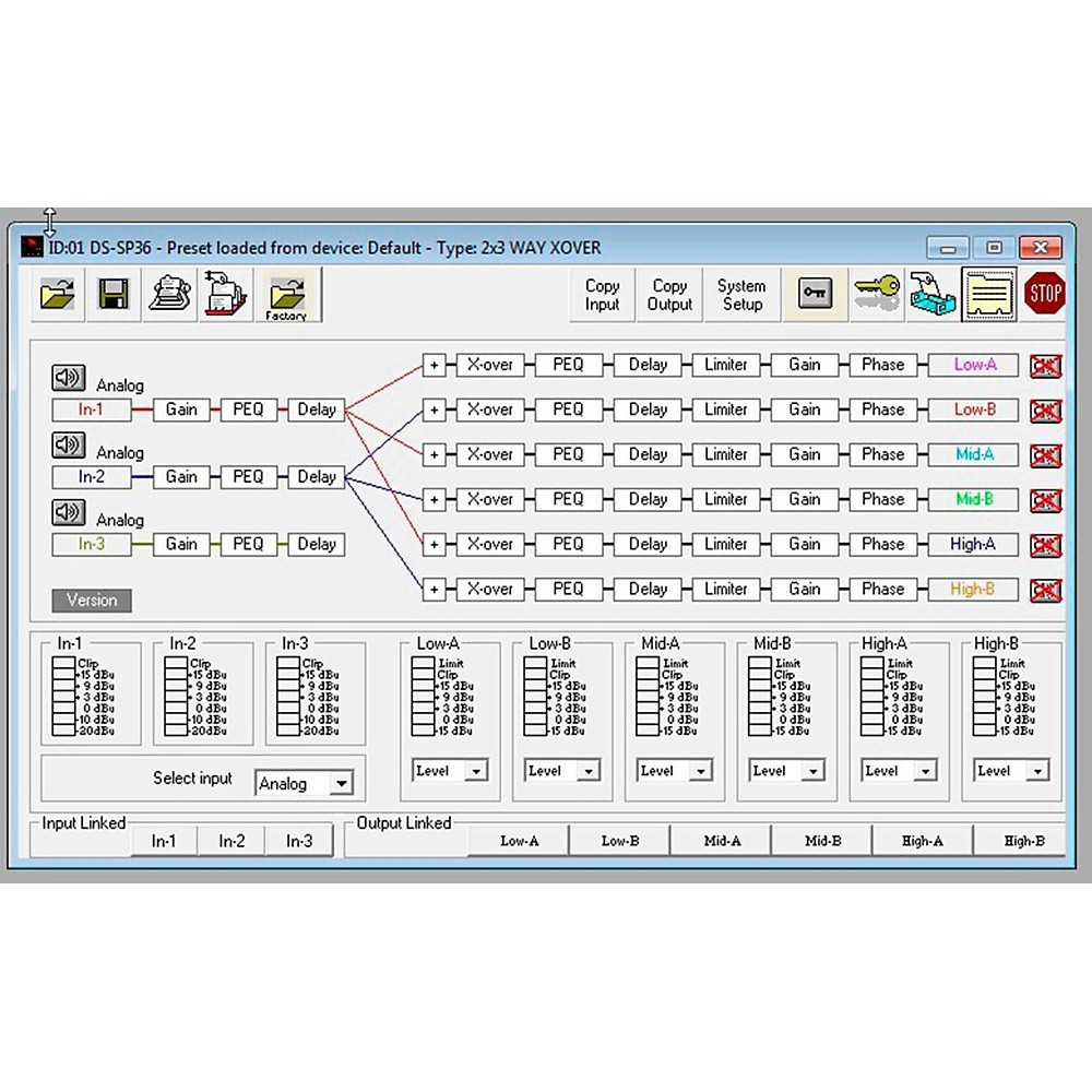 Galaxy Audio DSPOT DS-SP36 3x6 Digital Speaker Processor