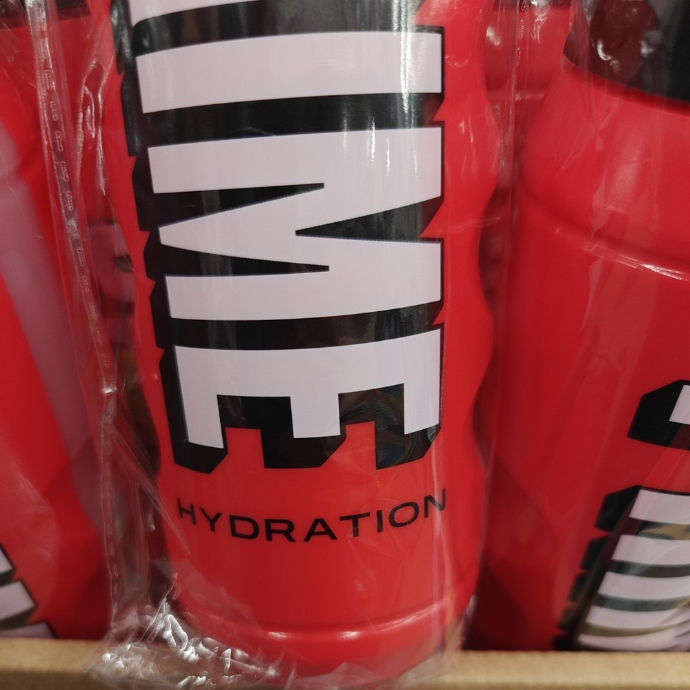 *NEW* PRIME Hydration 32oz Red Water Bottle