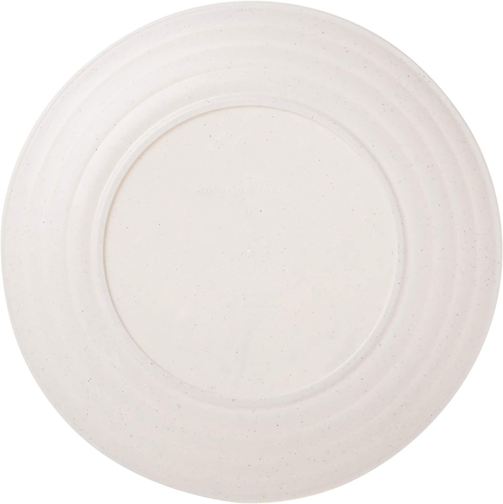 Polypropylene Plates Microwave Serveware, 10", White