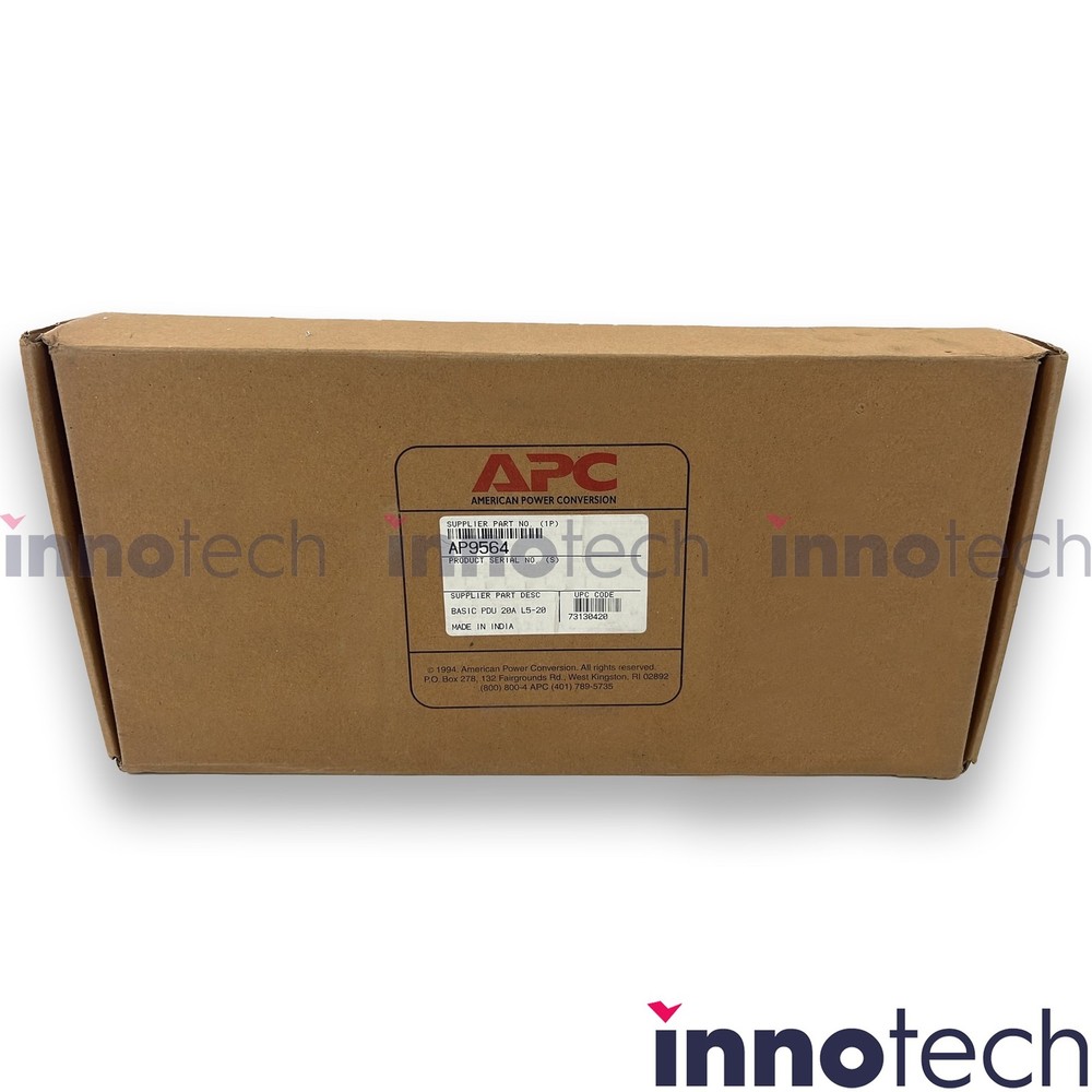 APC AP9564 1U Basic Rack PDU 20A 120V Output 10x New