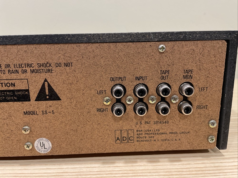 ADC SS-5 Sound Shaper Five Stereo Frequency Equalizer