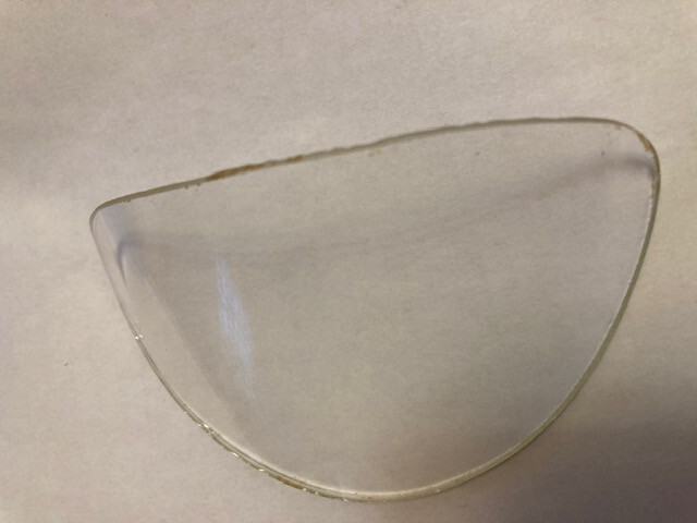 VINTAGE ORIGINAL AVIATOR GOGGLE LENSES - UNUSED $35