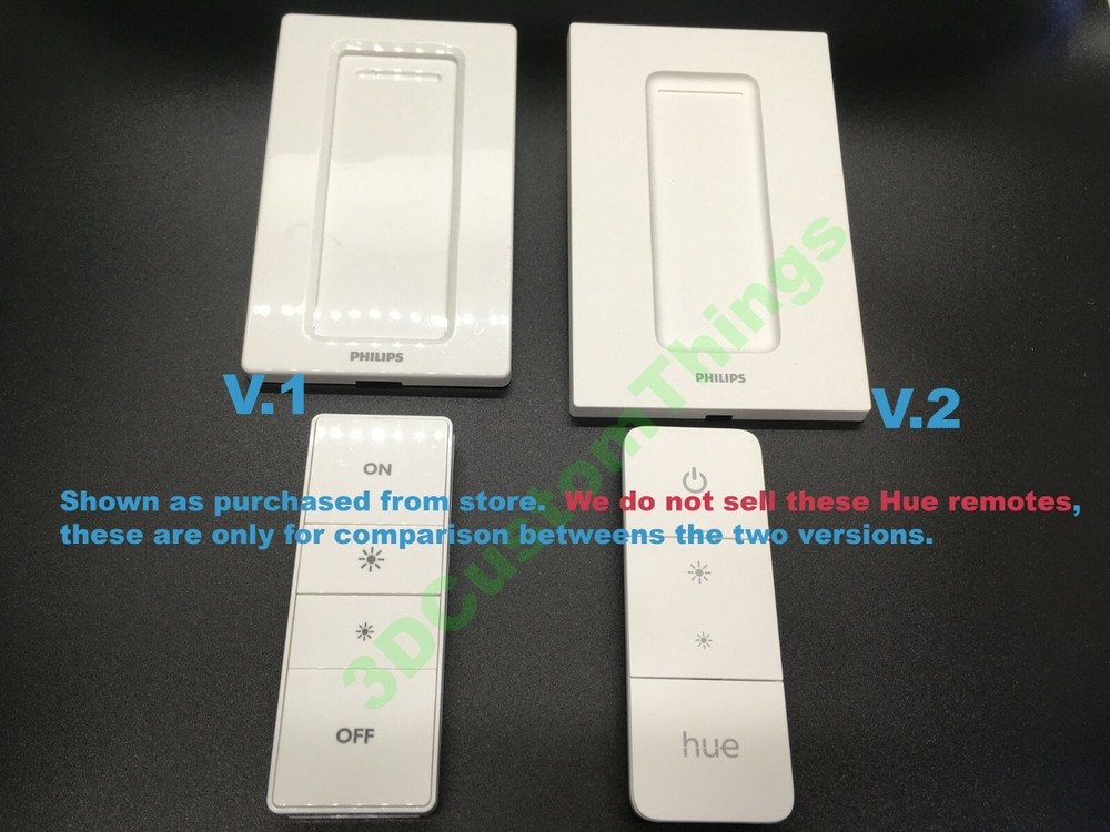 for Philips Hue - Dimmer Switch Multiple GANG Cover Wall Plate