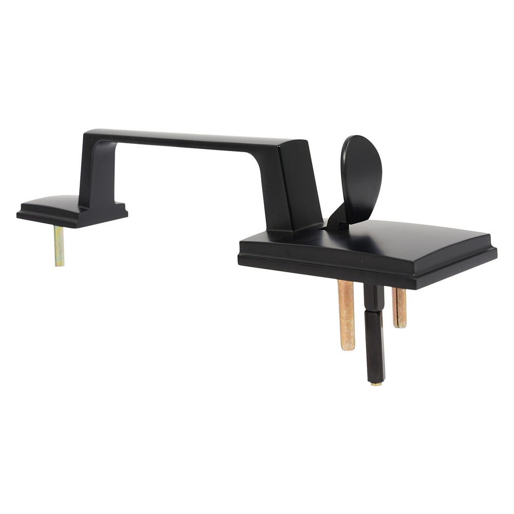 Handle Set w/ Reversible Handle Lever Black Front Door Lock Set Door Handle Set