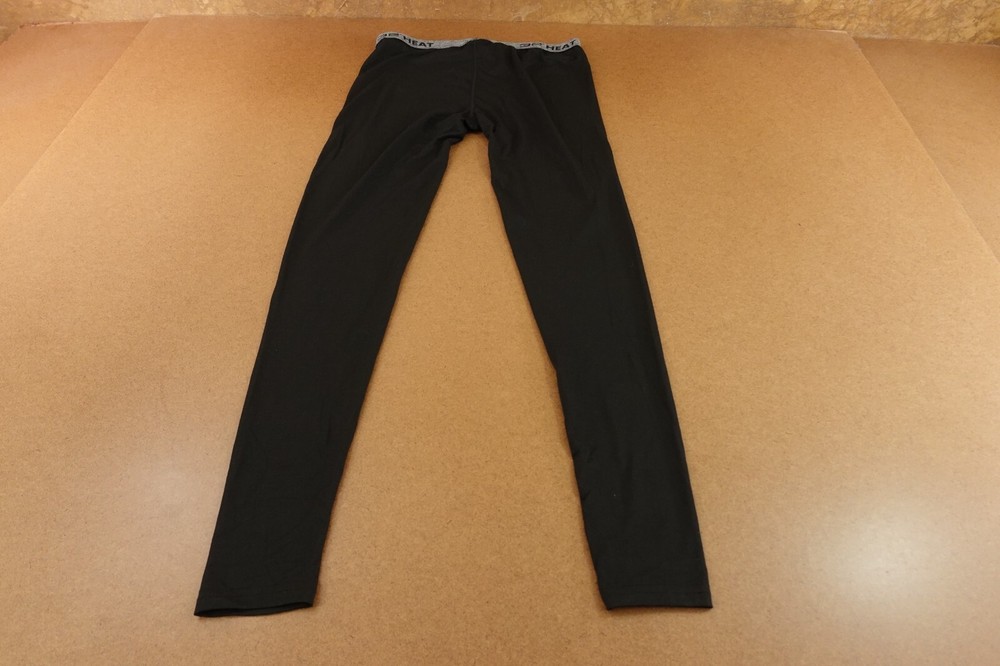 32 Degrees Heat Mens Size Small Black Lightweight Base Layer Pants NWT