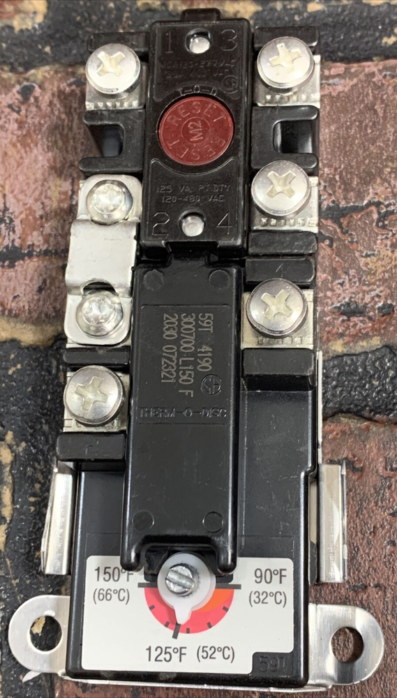 Camco High-Limit Upper Water Heater Thermostat