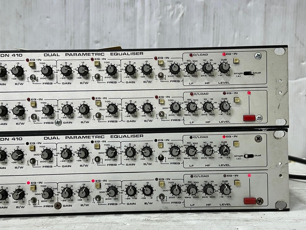 Klark Teknik DN410 Dual Parametric Equalizer #6110-A (One) THS