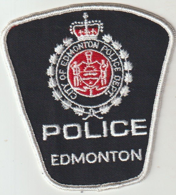 Edmonton Canada Police older obsolete patch shipped from Australia