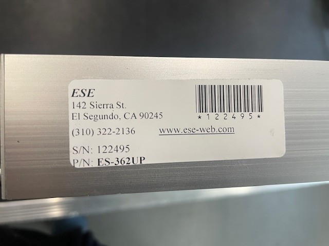 ESE ES-362UEP 100-Minute Up/Down Timer Clock Rackmount