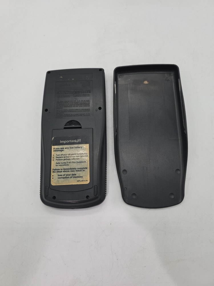 Texas Instruments TI-83 Plus Graphing Calculator w/ Cover