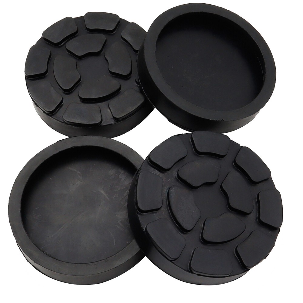 4xCar Jacking Pads Rubber Lifting Pad Block For 2 Post Lift Replacement Adapter