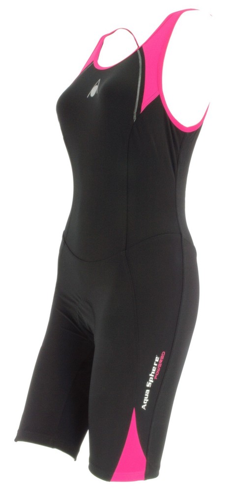 AQUA SPHERE WOMEN'S ENERGIZE DYNAMIX TRIATHLON COMPRESSION TRISUIT, US 34