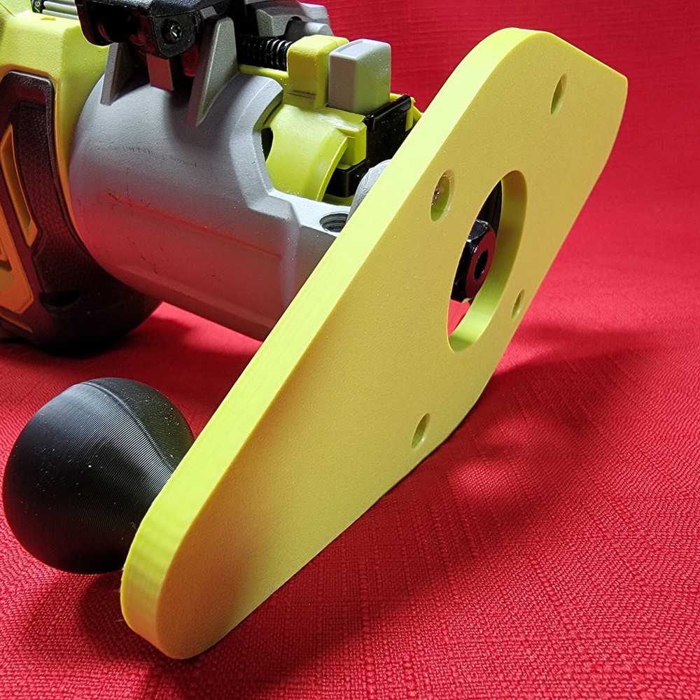 Ryobi Compact Trim Router Precision Base Plate -Woodwork-Pattern