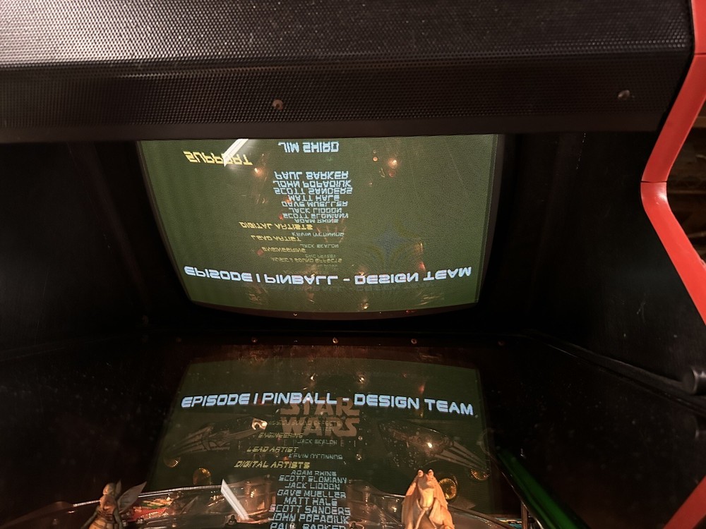 williams star wars episode 1 pinball machine