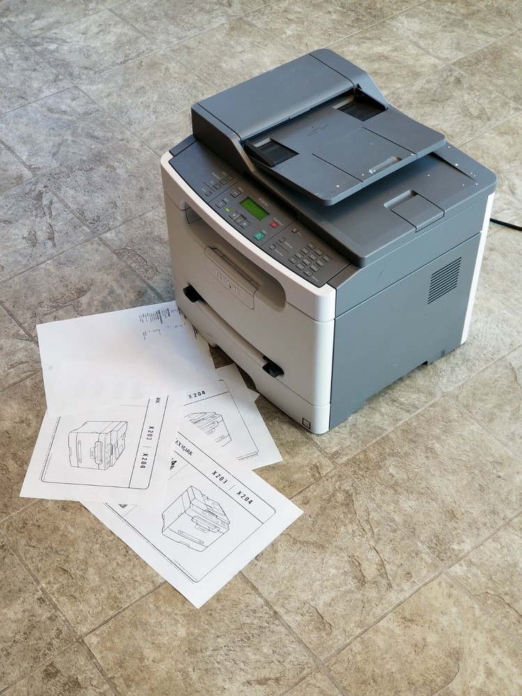 Lexmark X204N All-In-One Laser Printer