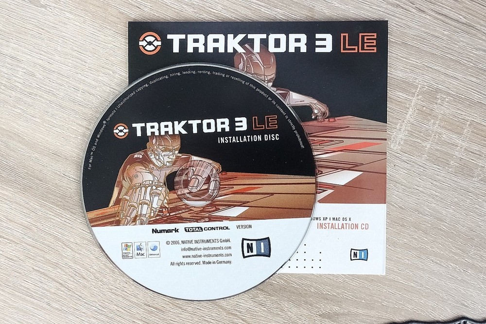 Traktor 3 LE installation CD