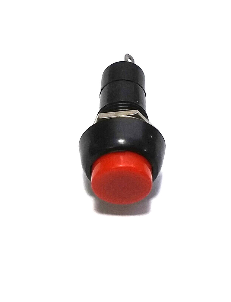Red BBT Marine Grade 12 Volt Momentary On/Off Push Button Switch