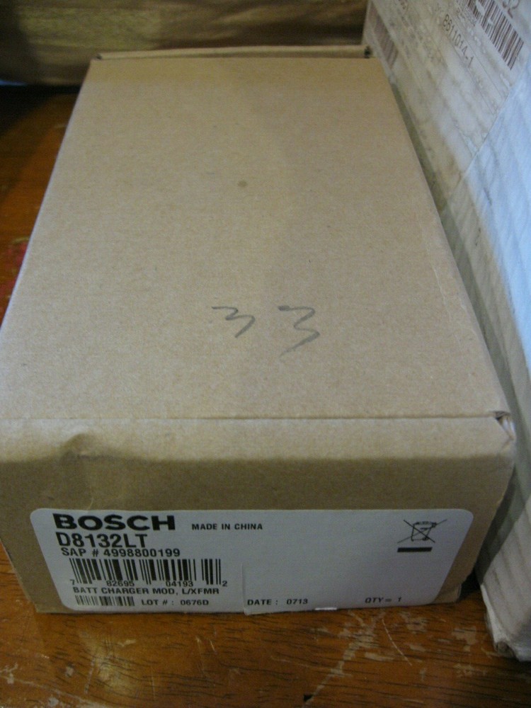 NEW Sealed Bosch Battery Charger Module Radionics Security System # D8132LT