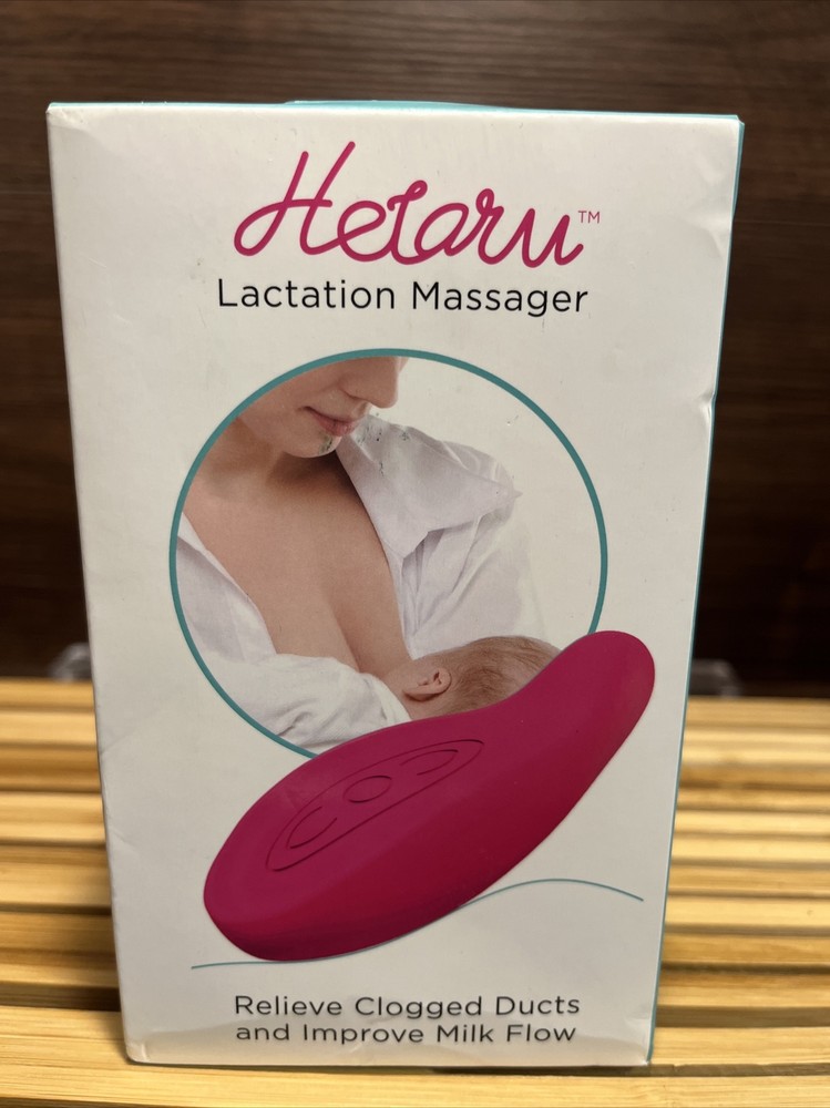 Lactation Massager, Rose, Breastfeeding Support for Clogged Ducts, Mast...