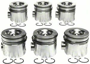 Piston With Rings  Mahle Original  2243732WR