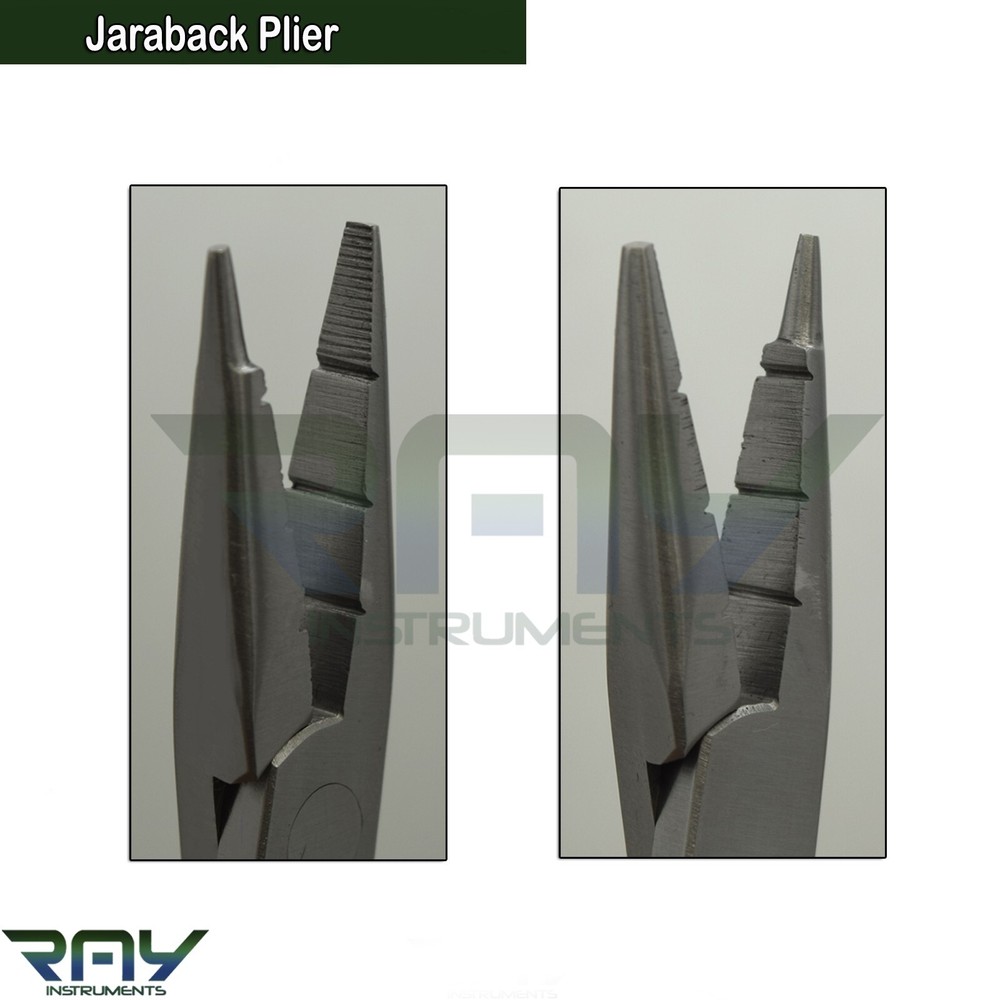 Orthodontic Jaraback Plier Dental Wire Bending Loop Closing Forming Instruments