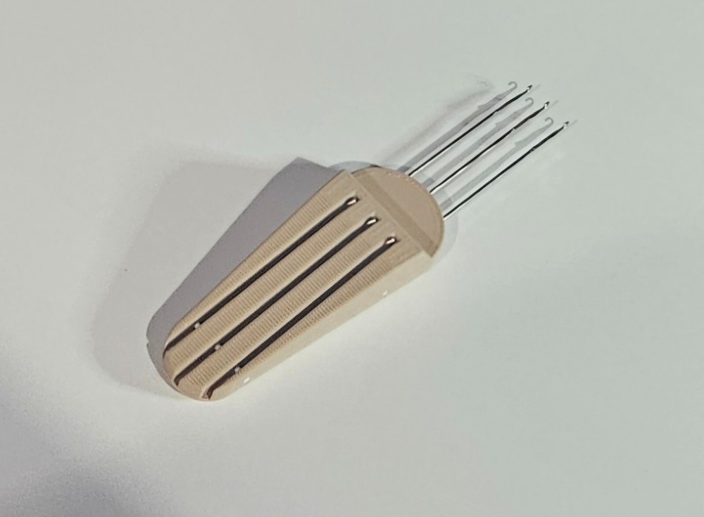 3D Printed Handle Cordsmith I-Cord Tool w/ Replaceable Needles - 3 Hook & 4 Hook
