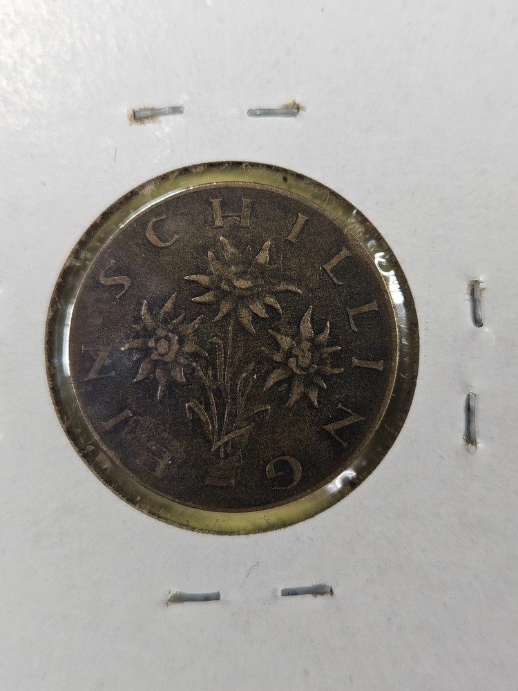 COINS - AUSTRIA - 1 SCHILLING 1961