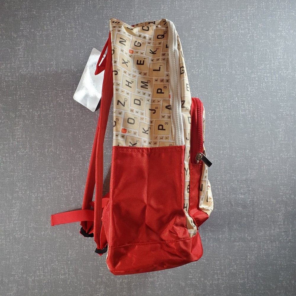 Hasbro Scrabble Game Backpack NWT School Bag Book Bag