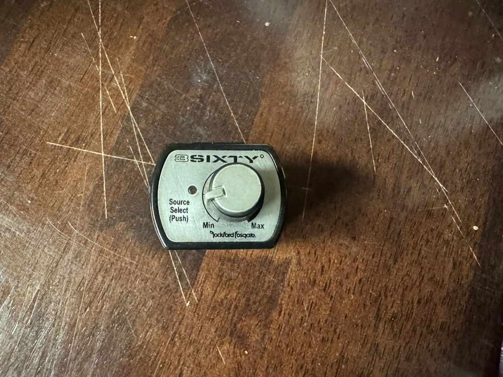 Rockford Fosgate 3SIXTY.1 Interactive Signal Processor