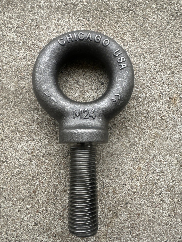 M24 Eye Bolt, Lifting Chicago Made In USA