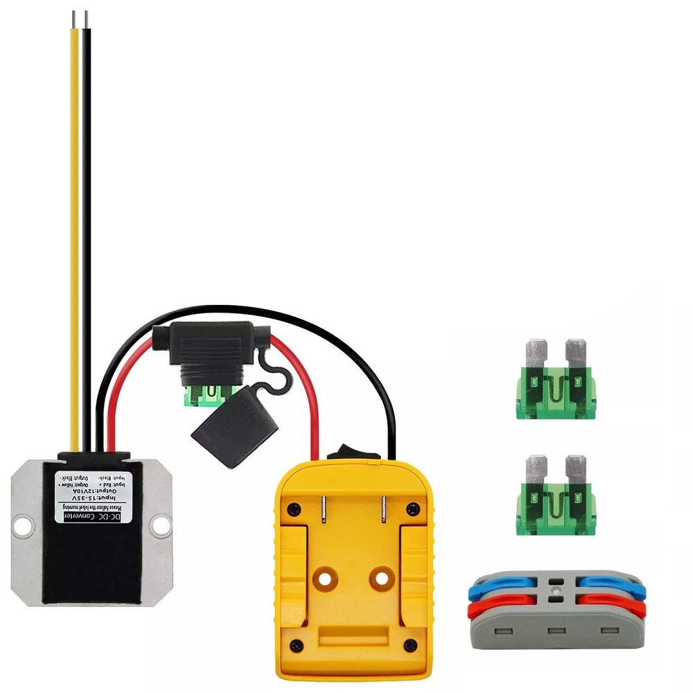 1 Peak Step Down Converter compatible with for Dewalt 18V/20V With DCB204 DCB203