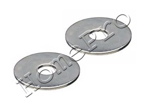 1/2 x 2" OD STAINLESS  FENDER  FLAT WASHERS  18-8