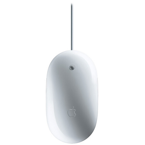 Apple USB Wired Mighty Mouse MB112LL/B A1152 White