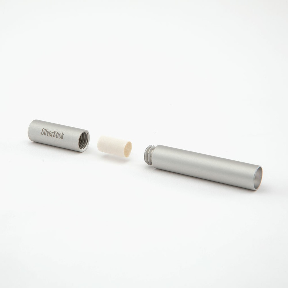 SilverStick Large: The one hitter pipe with a filter