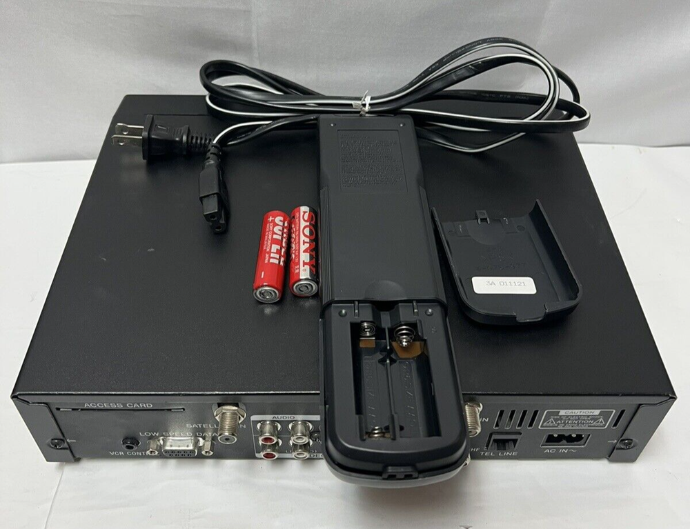 Sony Digital Satellite Receiver SAT-B55 with Remote Control Tested!