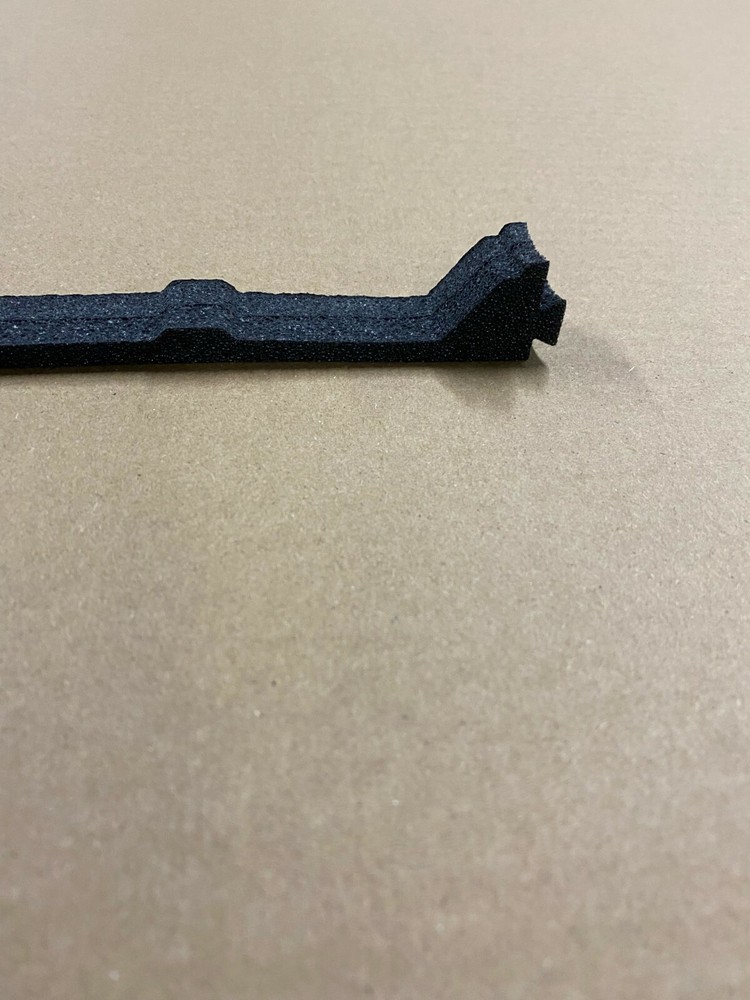 (50 pcs) 3/4" rib Panel foam inside closure strips 3' long 9" profile