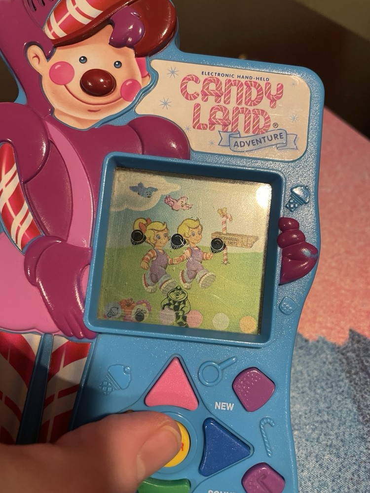 Candy Land Electronic Hand Held Game Milton Bradley