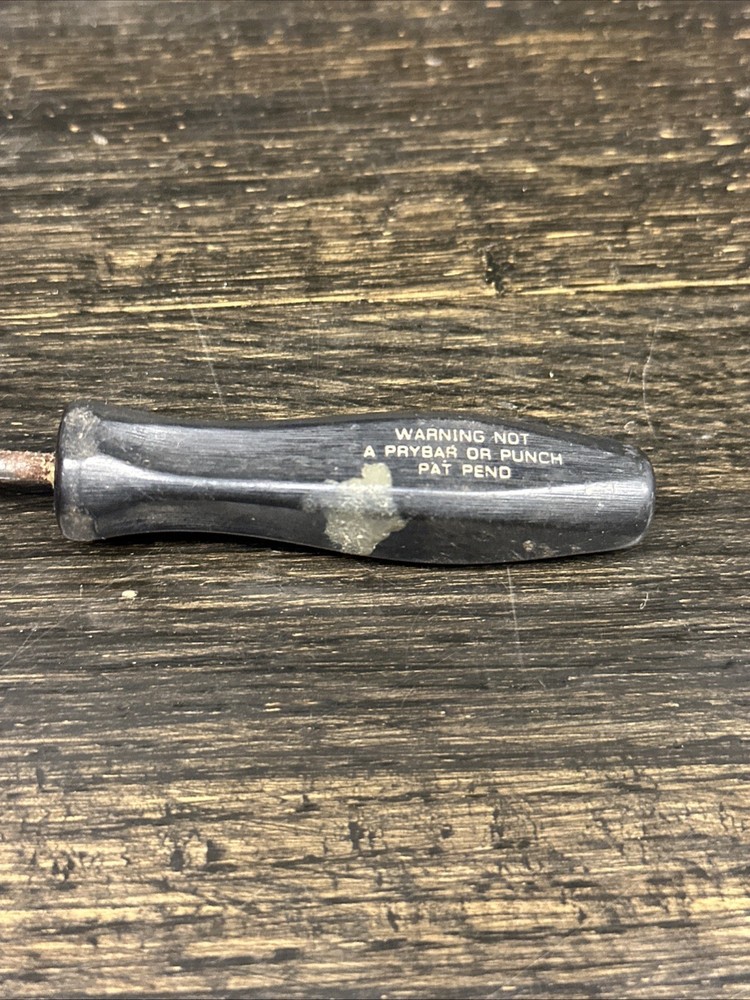 SNAP ON TOOLS 3ASAA BLACK HANDLE STRAIGHT MINI PICk ***Modified***