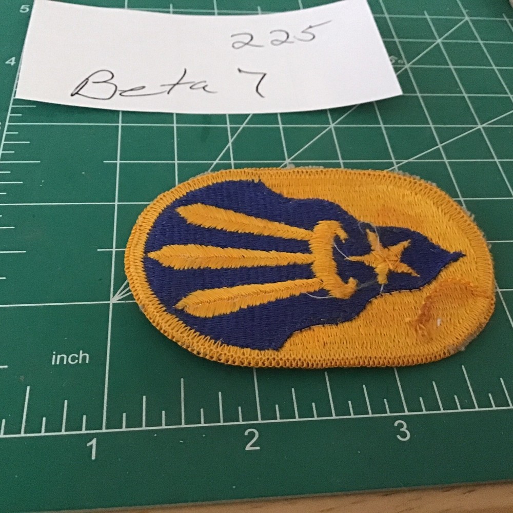 Vintage US Army 123rd Regional Readiness Command Patch